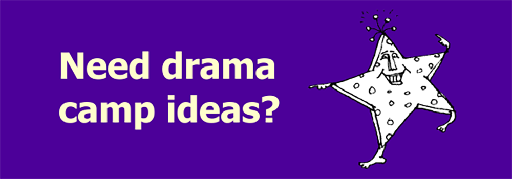 Drama Camp Ideas Button