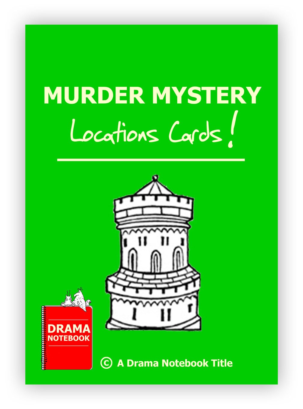 Murder Mystery Location Cards