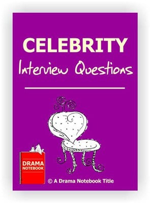 Drama Lesson Plan for Schools-Celebrity Interview Questions Drama Activity