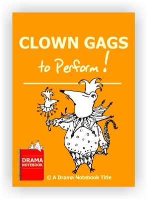 Book cover for Clown Gags to perform online