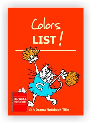 Drama Lesson Plan-Colors List