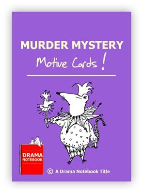 Drama Activity-Murder Mystery Motive Cards
