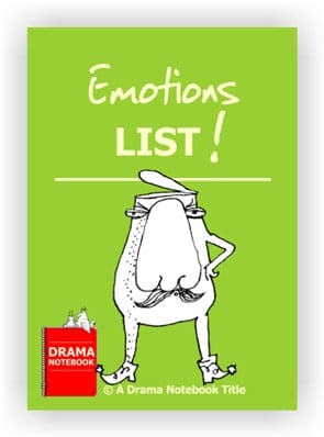 Drama Lesson Plan for Schools-List of Emotions