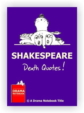 Shakespeare Drama Activity-Shakespeare Death Quotes