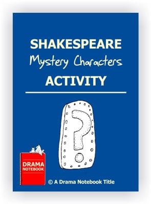 Shakespeare Drama Activity-Mystery Characters