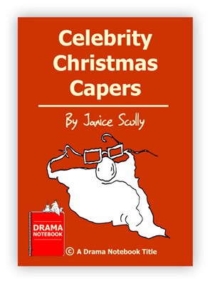 Royalty-free Christmas Play Script for Schools-Celebrity Christmas Capers