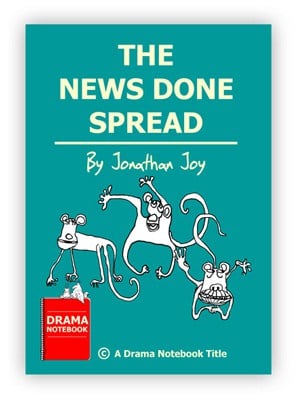 Royalty-free Play Script for Schools-The News Done Spread