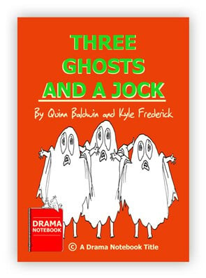 Royalty-free Play Christmas Script for Schools-Three Ghosts and a Jock