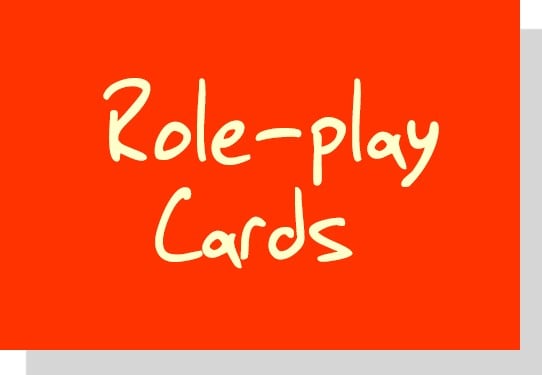 Role Play Cards