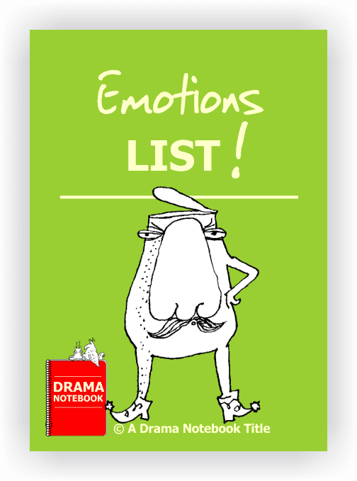 Emotions list for drama class