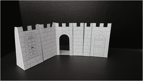 Printable Set Model-Castle Sample