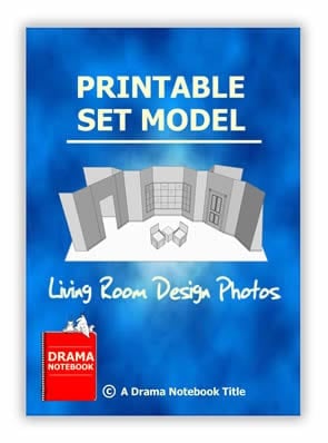 Printable Set Model Living Room Design Photos