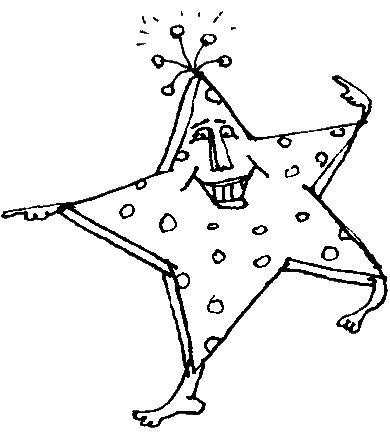 Kk-button star 6