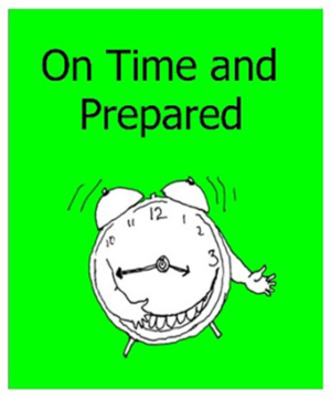 On Time and Prepared
