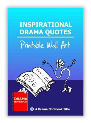 DN Printable Wall Art Inspirational Drama Quotes