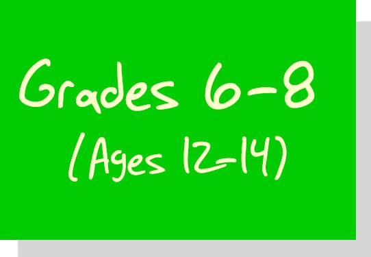 Drama Lessons, Grades 6 through 8, Ages 12 to 14